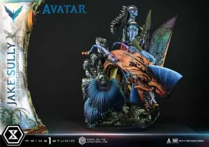 AVATAR (MOVIE) ESTATUA REAL ELITE MASTERLINE SERIES 1/4 JAKE SULLY & THE GREAT LEONOPTERYX 87 CM