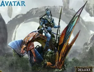 AVATAR (MOVIE) ESTATUA REAL ELITE MASTERLINE SERIES 1/4 JAKE SULLY & THE GREAT LEONOPTERYX DELUXE VER. 87 CM
