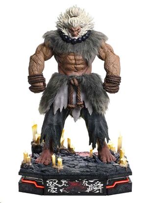STREET FIGHTER 6 ESTATUA PREMIUM MASTERLINE SERIES 1/4 AKUMA ULTIMATE VERSION 60 CM