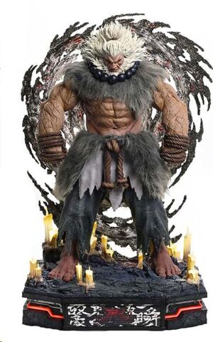 STREET FIGHTER 6 ESTATUA PREMIUM MASTERLINE SERIES 1/4 AKUMA ULTIMATE VERSION 69 CM