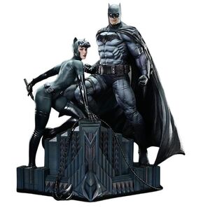 DC COMICS ESTATUA ULTIMATE PREMIUM MASTERLINE SERIES 1/4 BATMAN & CATWOMAN (CONCEPT DESIGN BY CLAY MANN) 56 CM