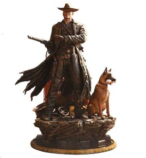 FALLOUT (TV SERIES) ESTATUA REAL ELITE MASTERLINE SERIES 1/4 THE GHOUL DX BONUS VERSION 64 CM