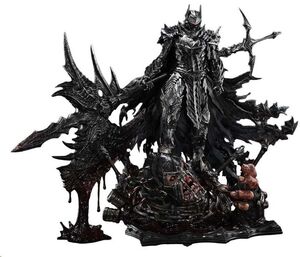 DC COMICS ESTATUA ULTIMATE PREMIUM MASTERLINE SERIES 1/4 BATMAN (COMICS) BATMAN: THE BERSERKER RAGE MODE 82 CM
