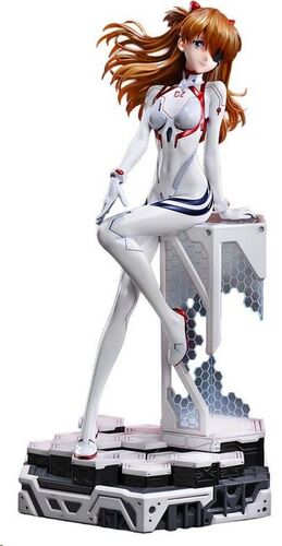 EVANGELION: 3.0 + 1.0 THRICE UPON A TIME ESTATUA PREMIUM MASTERLINE SERIES 1/4 ASUKA SHIKINAMI LANGLEY BONUS VER. 46 CM