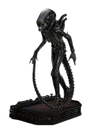 ALIEN MOVIE MUSEUM MASTERLINE XL STATUE 1/3 BIG CHAP XENOMORPH CLOSE UP SHOT VER. 100 CM