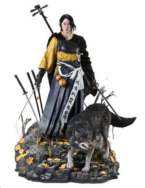 GHOST OF YOTEI REAL ELITE MASTERLINE STATUE 1/4 ATSU 59 CM