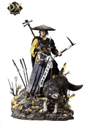 GHOST OF YOTEI REAL ELITE MASTERLINE STATUE 1/4 ATSU DELUXE VERSION 59 CM