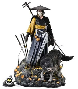 GHOST OF YOTEI REAL ELITE MASTERLINE STATUE 1/4 ATSU DX BONUS VERSION 59 CM
