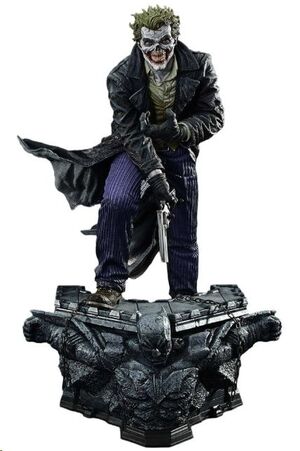 DC COMICS ULTIMATE PREMIUM MASTERLINE SERIES STATUE 1/4 THE JOKER (CONCEPT DESIGN BY LEE BERMEJO) DX BONUS VERSION 53 CM