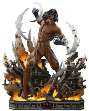 ATAQUE A LOS TITANES (TV ANIMATION) ULTIMATE DIORAMA MASTERLINE ESTATUA EREN YEAGER ATTACK TITAN 81 CM