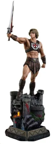 MASTERS OF THE UNIVERSE (2026 FILM) REAL ELITE MASTERLINE SERIES ESTATUA 1/3 HE-MAN DELUXE VERSION 117CM