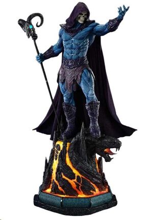 MASTERS DEL UNIVERSO (2026 FILM) REAL ELITE MASTERLINE SERIES ESTATUA 1/3 SKELETOR 95 CM