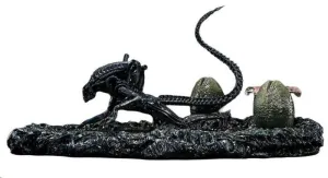 ALIENS PELÍCULA ULTIMATE DIORAMA MASTERLINE ESTATUA WARRIOR XENOMORPH FOR QUEEN ALIEN 23 CM