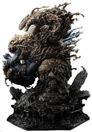 DC COMICS ULTIMATE PREMIUM MASTERLINE SERIES ESTATUA 1/4 BATMAN VS CLAYFACE 83 CM