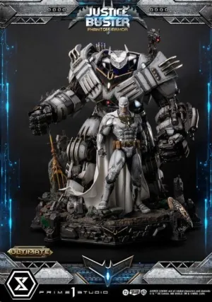 DC COMICS ULTIMATE MUSEUM MASTERLINE ESTATUA JUSTICE BUSTER: PHANTOM ARMOR (DESIGN BY JOSH NIZZI) ULTIMATE VERSION 88 CM