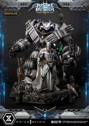 DC COMICS ULTIMATE MUSEUM MASTERLINE ESTATUA JUSTICE BUSTER: PHANTOM ARMOR (DESIGN BY JOSH NIZZI) ULTIMATE BONUS VERSION 88 CM