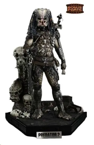 PREDATOR 2 (PELICULA) MUSEUM MASTERLINE ESTATUA 1/3 ELDER PREDATOR DX BONUS VERSION 94 CM