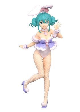 HATSUNE MIKU WHITE RABBIT PURPLE COLOR VER FIG 28 CM