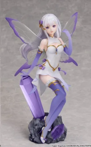 RE:ZERO STARTING LIFE IN ANOTHER WORLD FIGURA EMILIA JEWEL PRINCESS VERSION 23 CM