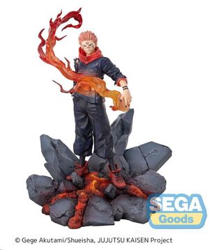 JUJUTSU KAISEN ESTATUA LUMINASTA PVC SUKUNA FUGA 23 CM