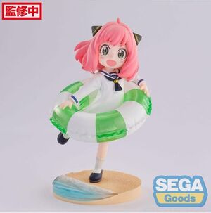 SPY X FAMILY ESTATUA LUMINASTA PVC ANYA FORGER SUMMER VACATION 16 CM