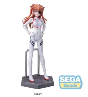 EVANGELION: 3.0+1.0 THRICE UPON A TIME ESTATUA LUMINASTA PVC ASUKA SHIKINAMI LANGLEY 22 CM