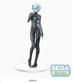 EVANGELION: 3.0+1.0 THRICE UPON A TIME ESTATUA PVC SPM REI AYANAMI 22 CM