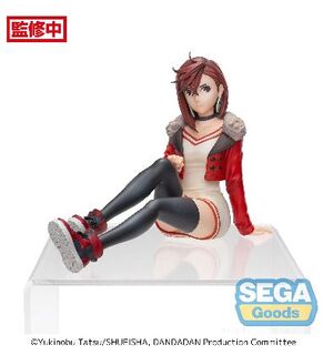 DAN DA DAN FIGURA PERCHING VOL.2 MOMO 14 CM