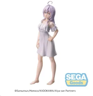 ALYA A VECES ME SUSURRA EN RUSO ESTATUA LUMINASTA PVC ALYA DRESS 19 CM