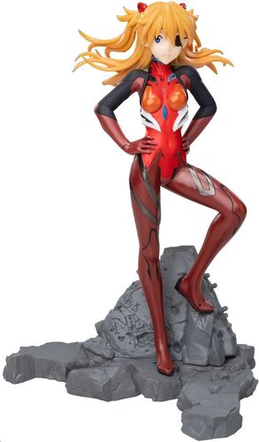 EVANGELION 3.0 + 1.0 THRICE UPON A TIME LUMINASTA ASUKA SHIKINAMI LANGLEY 30TH ANNIVERSARY VER. FIG. 23 CM