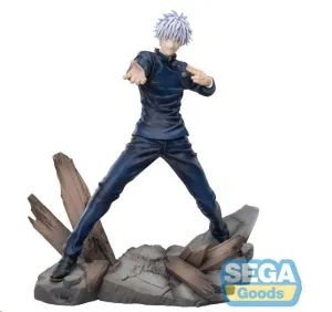 JUJUTSU KAISEN INVENTARIO OCULTO/MUERTE PREMATURA ESTATUA LUMINASTA PVC SATORU GOJO FIERCE BATTLE 18 CM