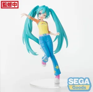 HATSUNE MIKU X LOVE AND BERRY ¡VÍSTETE Y BAILA! ESTATUA PVC DESKTOP X DECORATE COLLECTIONS HATSUNE MIKU LOVE COSTUME VER. 17 CM