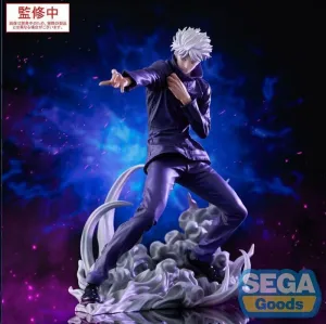 JUJUTSU KAISEN ESTATUA LUMINASTA PVC SATORU GOJO HOLLOW PURPLE (KYOSHIKI MURASAKI) 21 CM