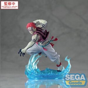 DEMON SLAYER: KIMETSU NO YAIBA ESTATUA PVC XROSS LINK ANIME AKAZA 14 CM