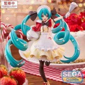 CHARACTER VOCAL SERIES 01: HATSUNE MIKU ESTATUA LUMINASTA PVC HATSUNE MIKU CHRISTMAS 2025 20 CM