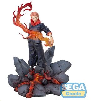 JUJUTSU KAISEN ESTATUA LUMINASTA PVC SUKUNA FUGA 23 CM