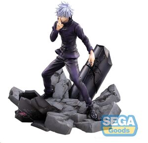 JUJUTSU KAISEN ESTATUA LUMINASTA PVC FIGURIZM SHIBUYA INCIDENT SATORU GOJO UNLIMITED VOID 21 CM