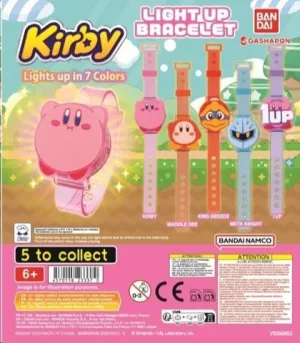 GASHAPON KIRBY LIGHT UP BRACELET
