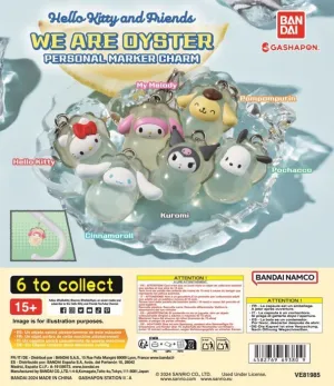 GASHAPON SANRIO CHARACTERS WE ARE OYSTER PERSONAL MARKET CHARM