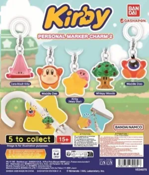 GASHAPON KIRBY PERSONAL MARKER CHARM 2