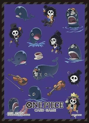 ONE PIECE CARD GAME FUNDAS CARTAS 14 BROOK & LABOON (70)