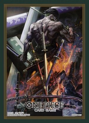 ONE PIECE CARD GAME FUNDAS CARTAS 14 RORONOA ZORO  (70)