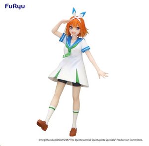 LAS QUINTILLIZAS POR EXCELENCIA ESTATUA PVC TRIO-TRY-IT NAKANO YOTSUBA MARINE LOOK VER. 21CM