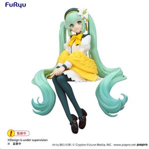 HATSUNE MIKU ESTATUA PVC NOODLE STOPPER FLOWER FAIRY LILY WHITE VER. 14 CM