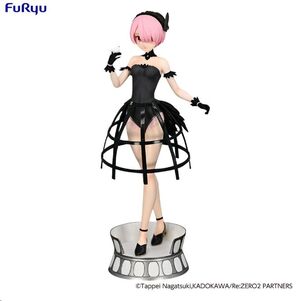 RE: ZERO ESTATUA PVC EXCEED CREATIVE RAM CAGE DRESS 22 CM