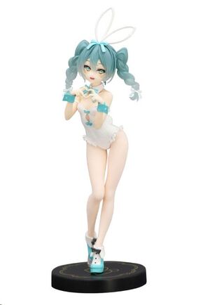 HATSUNE MIKU ESTATUA PVC BICUTE MIKU RURUDO WHITE COLOR VER. 27 CM