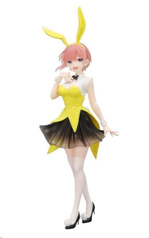 LAS QUINTILLIZAS ESTATUA PVC TRIO-TRY-IT NAKANO ICHIKA BUNNIES VER. ANOTHER COLOR 24 CM