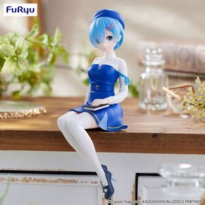 RE:ZERO STARTING LIFE IN ANOTHER WORLD ESTATUA PVC NOODLE STOPPER REM BOOK GIRL VER. 15 CM