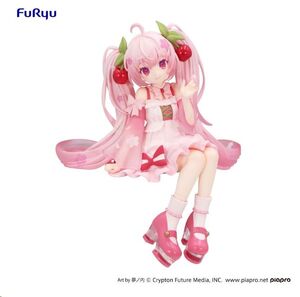 HATSUNE MIKU ESTATUA NOODLE STOPPER PVC SAKURA MIKU 2025 14 CM