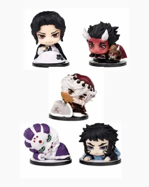DEMON SLAYER GUARDIANES DE LA NOCHE ONEMUTAN ESTATUAS MINI THIRTEEN FORM 5 CM BLIND BOX